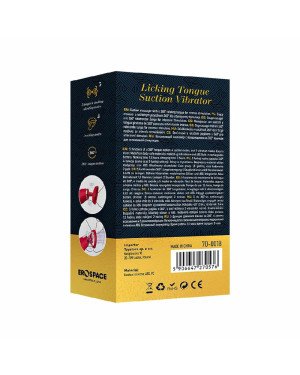 Вакуумний стимулятор з язичком - Licking Tongue Suction Vibrator Erospace Sweet Play A18