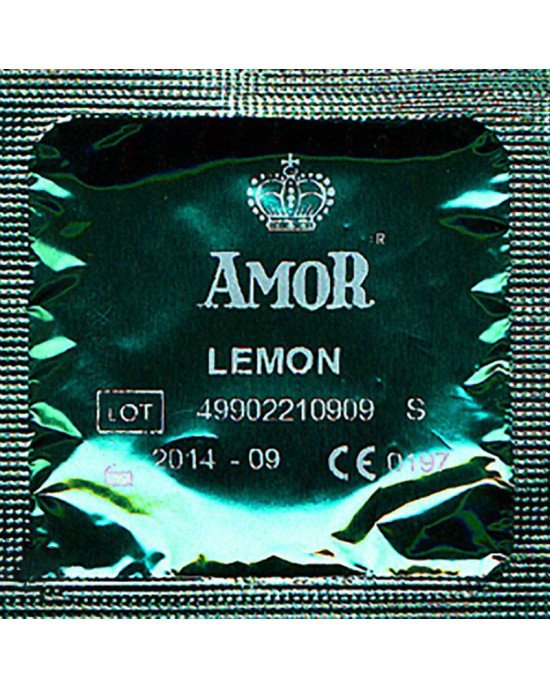 Презерватив - Amor Lemon, 1 шт. Презерватив - Amor Lemon, 1 шт.