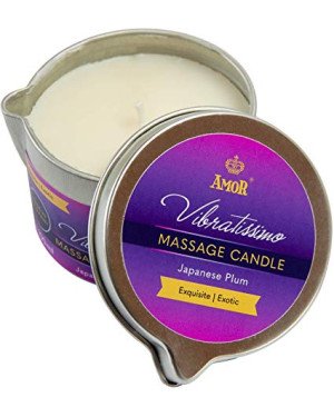 Масажна свічка - Vibratissimo Japanese Plum, 100 мл