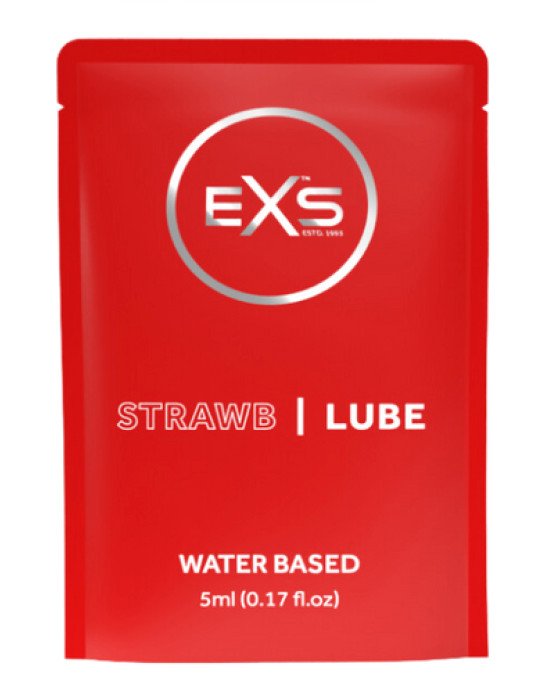 Лубрикант - EXS Strawberry Lube, 5 мл Лубрикант - EXS Strawberry Lube, 5 мл