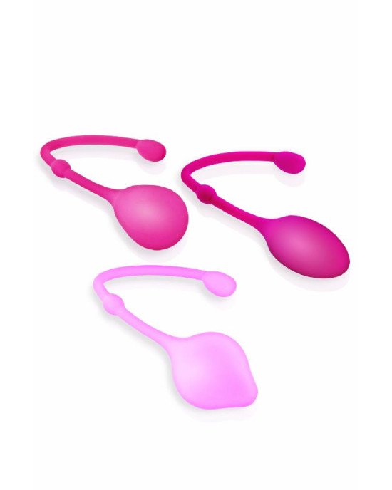 Набір вагінальних кульок - Yoba Tonic Perinee Set Pink Набір вагінальних кульок - Yoba Tonic Perinee Set Pink