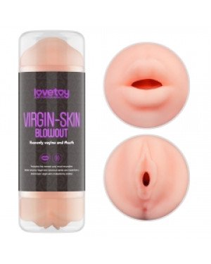 Мастурбатор - Virgin-Skin Blowout Stroker Vagina and Mouth