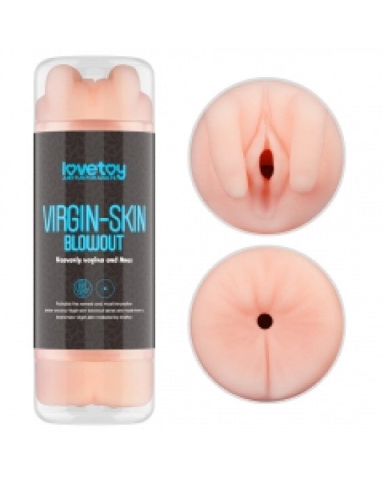 Мастурбатор - Virgin-Skin Blowout Stroker Vagina and Anus Мастурбатор - Virgin-Skin Blowout Stroker Vagina and Anus