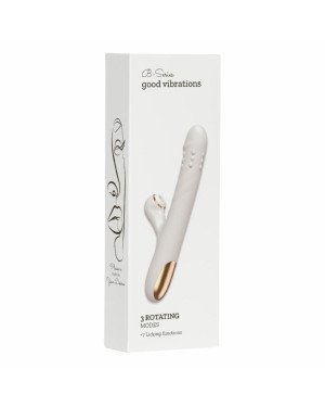 Вібратор - Silicone Vibrator 3 rotating, 7 licking functions