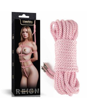 Мотузка - Rebellion Reign Rose Bondage Rope, 10 м