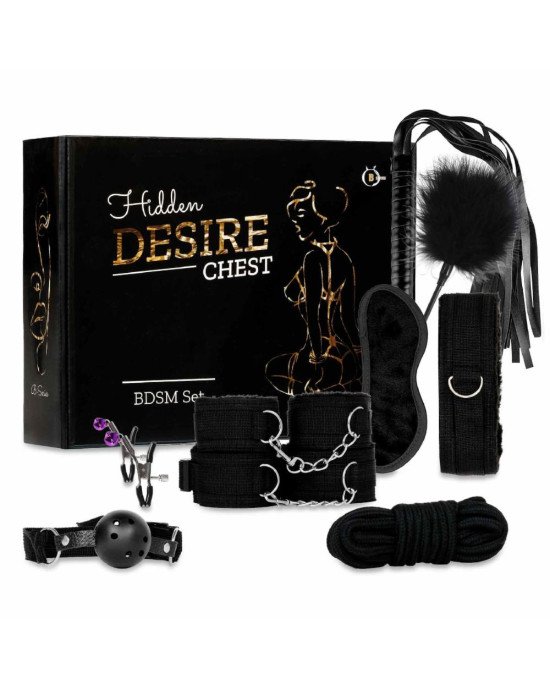 БДСМ набір - Hidden Desire Chest BDSM Kit 3.0 БДСМ набір - Hidden Desire Chest BDSM Kit 3.0