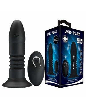 Анальна пробка - Mr.Play Remote Control Vibrating Anal Plug