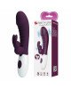Вібратор - Pretty Love Naughty Bunny Vibrator Dark Purple Вібратор - Pretty Love Naughty Bunny Vibrator Dark Purple