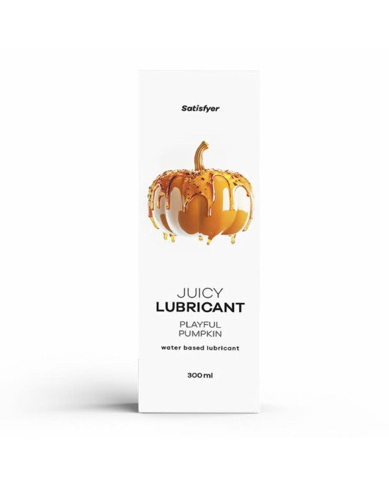 Лубрикант - Satisfyer Juicy Lubricant Playful Pumpkin, 300 мл Лубрикант - Satisfyer Juicy Lubricant Playful Pumpkin, 300 мл