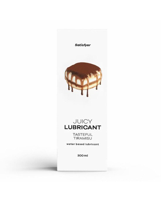 Лубрикант - Satisfyer Juicy Lubricant Tasteful Tiramisu, 300 мл Лубрикант - Satisfyer Juicy Lubricant Tasteful Tiramisu, 300 мл