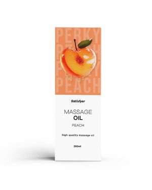 Масажна олійка - Satisfyer Massage Oil Peach, 250 мл (04.2027)
