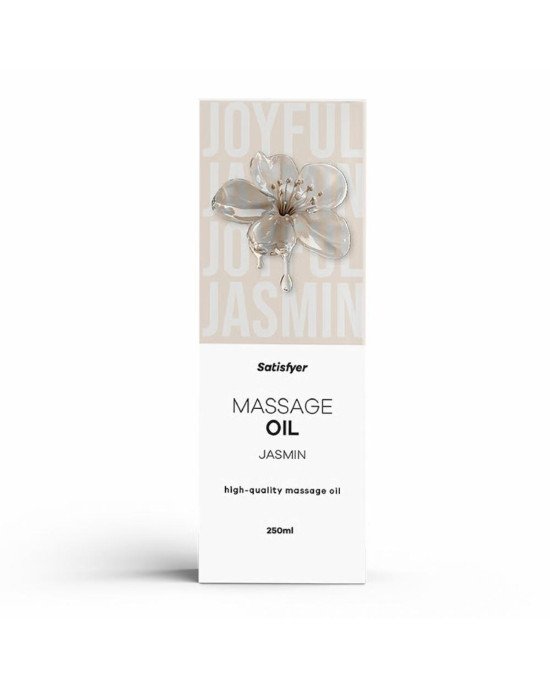Масажна олійка - Satisfyer Massage Oil Jasmin, 250 мл Масажна олійка - Satisfyer Massage Oil Jasmin, 250 мл