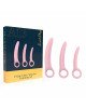 Набір вагінальних розширювачів - Erospace Sweet Play Pelvic Floor Muscles Training Set A13 Набір вагінальних розширювачів - Erospace Sweet Play Pelvic Floor Muscles Training Set A13