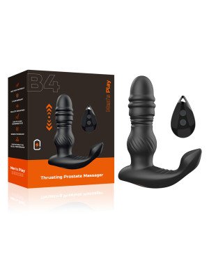 Масажер простати - Erospace Men’s Play Thrusting Prostate Massager B4