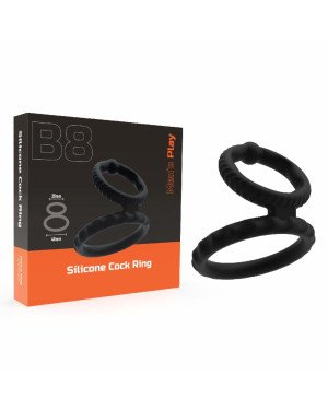 Ерекційне кільце - Erospace Men’s Play Silicone Cock Ring B8