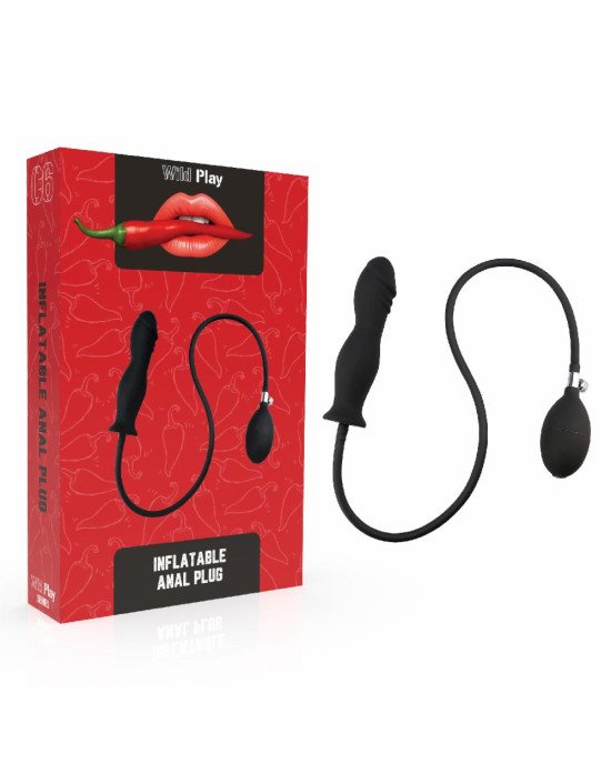 Надувна анальна пробка - Erospace Wild Play Inflatable Anal Plug C6 Надувна анальна пробка - Erospace Wild Play Inflatable Anal Plug C6