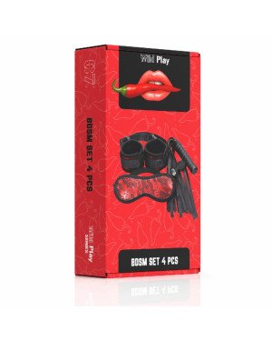 Набір БДСМ - Erospace Wild Play BDSM Set 4 pcs C7