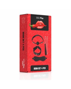 Набір БДСМ - Erospace Wild Play BDSM Set 4 pcs C9
