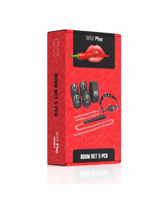 Набір БДСМ - Erospace Wild Play BDSM Set 5 pcs C11 Набір БДСМ - Erospace Wild Play BDSM Set 5 pcs C11