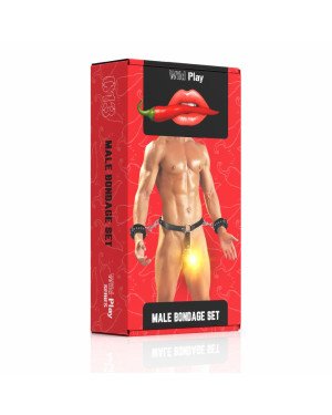 Набір БДСМ - Erospace Wild Play Male Bondage Set C13