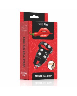 Бондаж - Erospace Wild Play Cock And Ball Strap C20