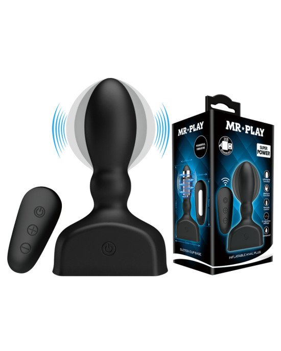 Анальна пробка - Mr.Play Inflatable Anal Plug Анальна пробка - Mr.Play Inflatable Anal Plug