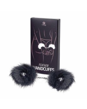 Наручники - Black Marabou Handcuffs