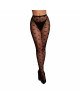 Колготки - Le Desir Heart Patterned Tights Black XS/XL Колготки - Le Desir Heart Patterned Tights Black XS/XL