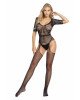Бодістокінг - Bodystocking 2081, black - One Size