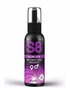 Спрей для глибокого горла - S8 Blow Job Deep Throat Spray, 30 мл Спрей для глибокого горла - S8 Blow Job Deep Throat Spray, 30 мл