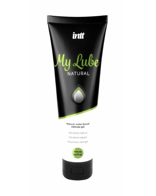 Гель для інтимної гігієни - Intt My Lube Natural Water-based Intimate Gel, 100 мл Гель для інтимної гігієни - Intt My Lube Natural Water-based Intimate Gel, 100 мл