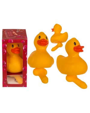 Гумова качечка з пенісом Duck With Dick