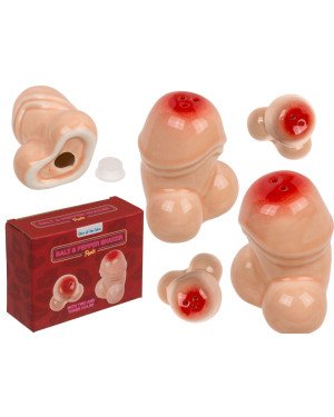 Сільничка та перечниця у вигляді пеніса Salt & Pepper Shaker, 2 шт.