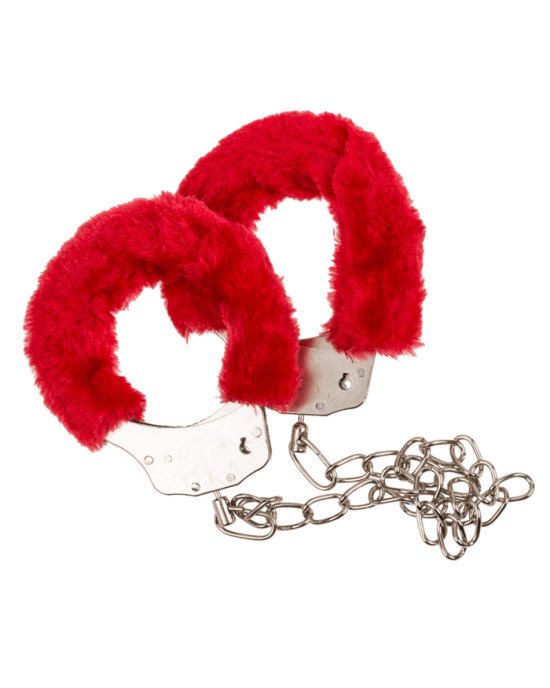 Поножі Plush Leg Cuffs Red Поножі Plush Leg Cuffs Red