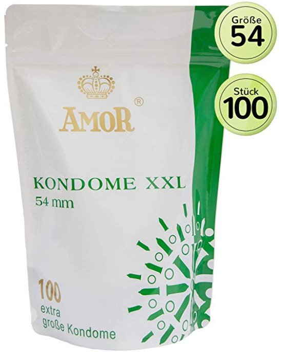 Презервативи - Amor XXL, 100 шт. (10.2026)