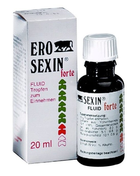 Краплі - Ero-Sexin Forte Tropfen, 20 мл (03.2026) Краплі - Ero-Sexin Forte Tropfen, 20 мл (03.2026)
