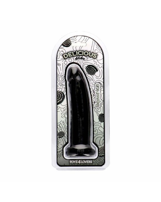 Фалоімітатор з ароматом лакриці - Toyz4lovers Delicious Dildo Liquorice, 19,5 см Фалоімітатор з ароматом лакриці - Toyz4lovers Delicious Dildo Liquorice, 19,5 см