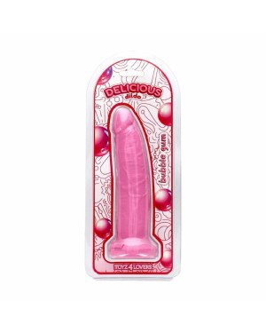 Фалоімітатор з ароматом жуйки - Toyz4lovers Delicious Dildo Bubble Gum, 19,5 см