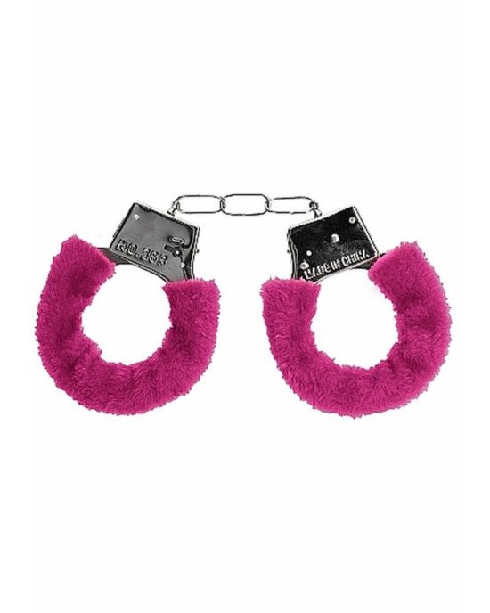 Наручники - Ouch! Beginner's Handcuffs Furry Pink Наручники - Ouch! Beginner's Handcuffs Furry Pink