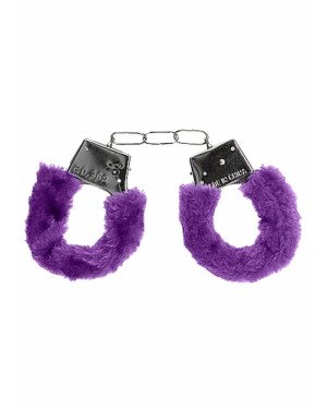 Наручники - Ouch! Beginner's Handcuffs Furry Purple