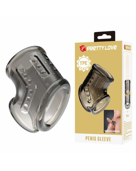 Насадка на член - Pretty Love Penis Sleeve Smoke Насадка на член - Pretty Love Penis Sleeve Smoke