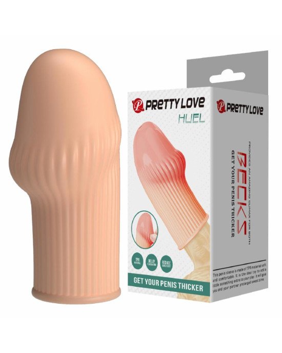 Насадка на член - Pretty Love Huel Penis Thicker Flesh Насадка на член - Pretty Love Huel Penis Thicker Flesh