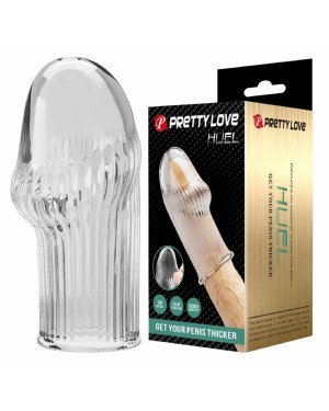 Насадка на член - Pretty Love Huel Penis Thicker Clear