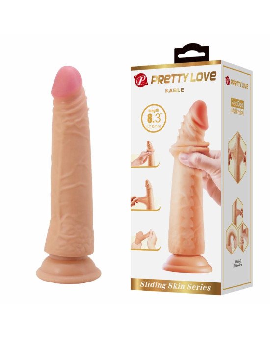 Фалоімітатор - Pretty Love Kable Sliding Skin 8.3
