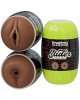 Мастурбатор - Slider Double-Ended Masturbator Vagina and Anus Brown Мастурбатор - Slider Double-Ended Masturbator Vagina and Anus Brown