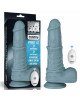 Реалістичний вібратор - Rechargeable Thrusting and Vibrating Silicone Dildo 11
