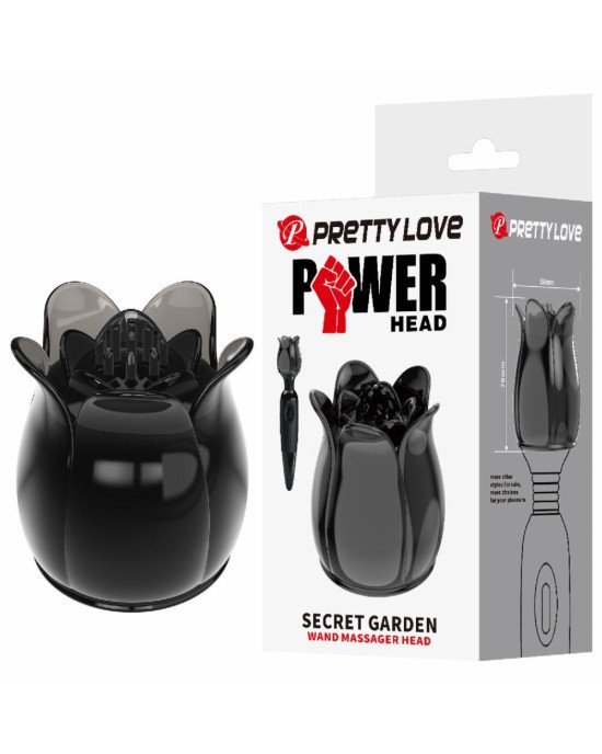 Насадка на вібромасажер - Power Head Secret Garden Wand Massager Head Насадка на вібромасажер - Power Head Secret Garden Wand Massager Head