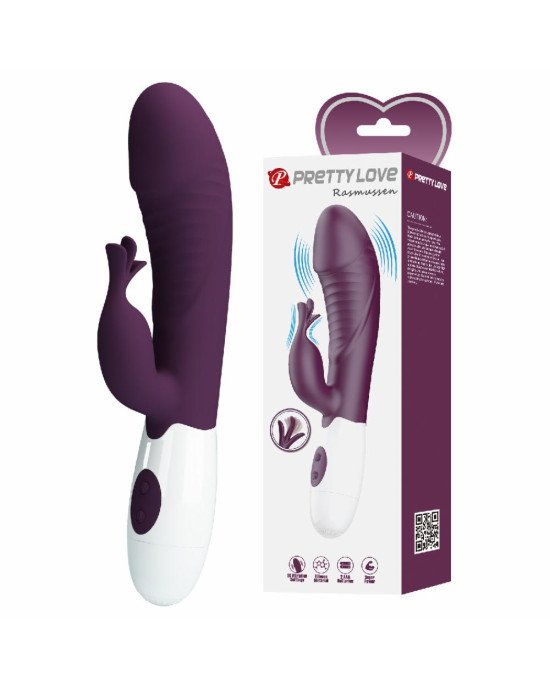 Вібратор - Pretty Love Rasmussen Dual Vibrator Purple Вібратор - Pretty Love Rasmussen Dual Vibrator Purple