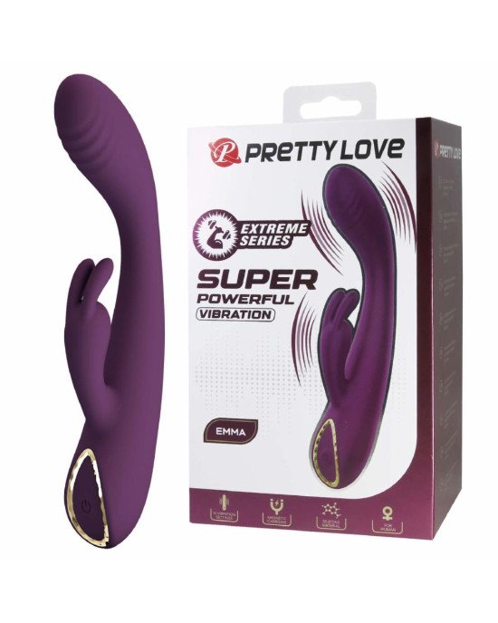 Вібратор - Pretty Love Emma Powerful Silicone Rabbit Vibrator Вібратор - Pretty Love Emma Powerful Silicone Rabbit Vibrator