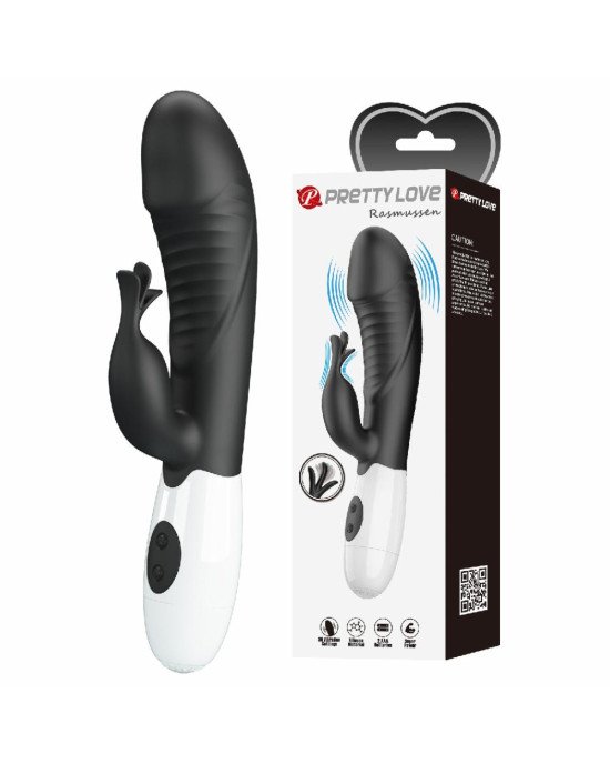 Вібратор - Pretty Love Rasmussen Dual Vibrator Black Вібратор - Pretty Love Rasmussen Dual Vibrator Black